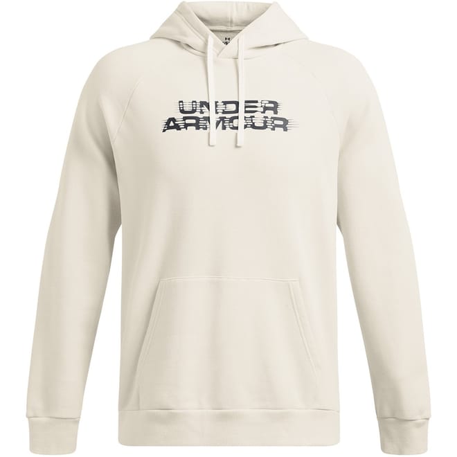 Mens Armour Ua Rival Fleece Txtr Cg Hoodie Hoody
