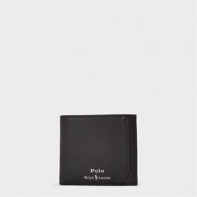 Embossed Logo Billfold Coin Wallet