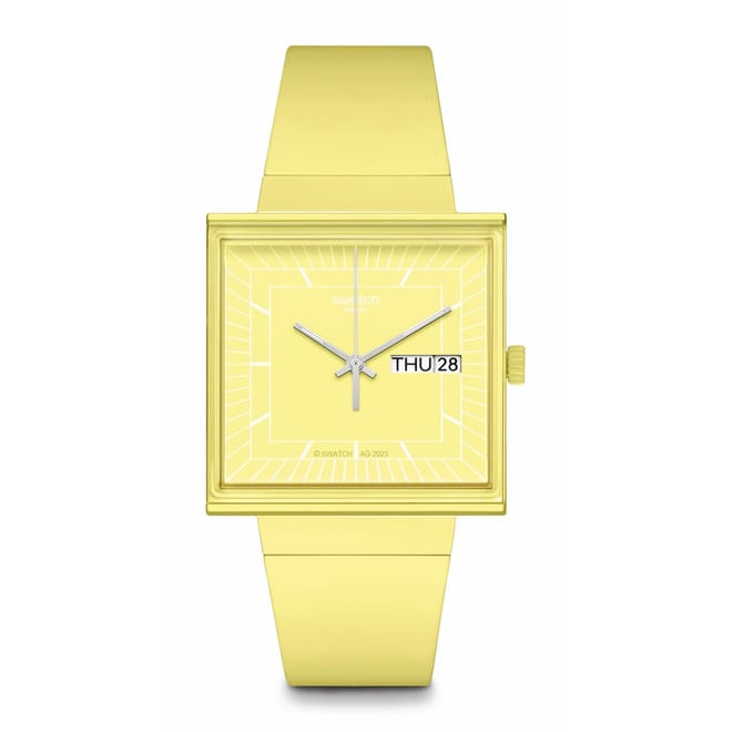 What If Lemon? Rubber Single Wrap Fashion Analogue Watch