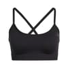 Snug Fit Sports Bra with Spaghetti Straps