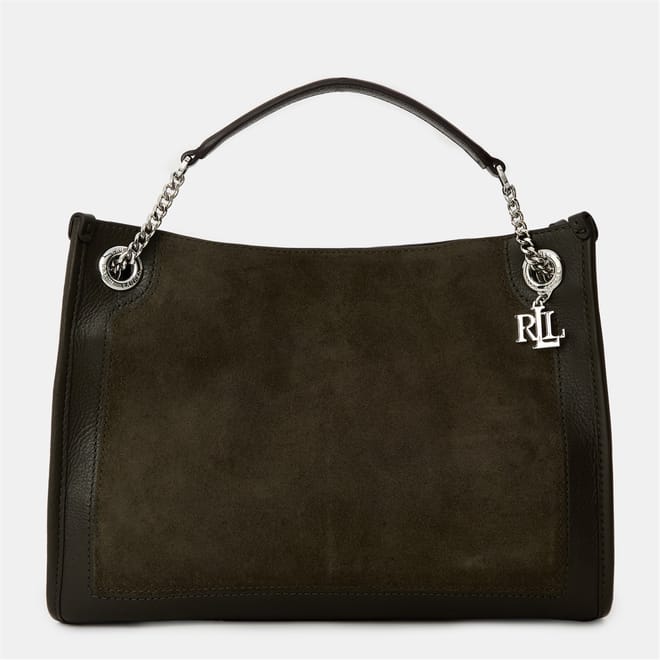 Bradley Tote with Chain Charm and Key Ring
