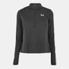 Tech Long Sleeve Zip Neck High Collar Athletic Top