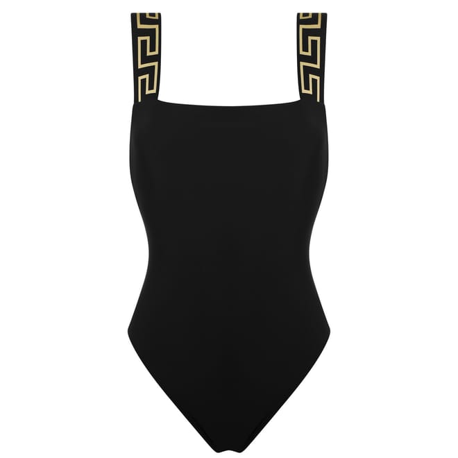 Greca Border One Piece Swimsuit