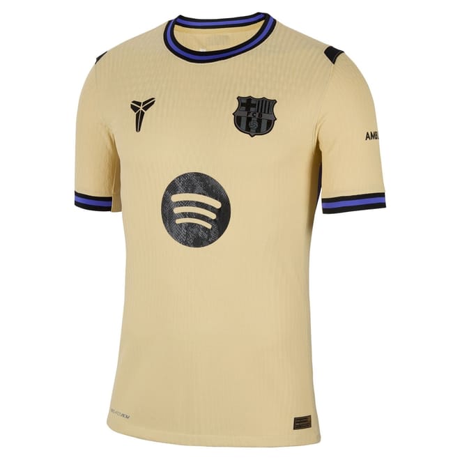 Barcelona Authentic Away Shirt 2025 2026 Adults