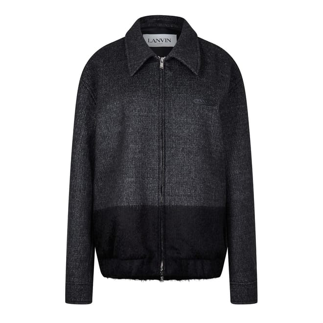 Color Block Patterned Regular Fit Jacket