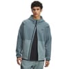 Mens Armour Ua Unstoppable Fleece FulL-Zipullover Hoody Eu Fleece