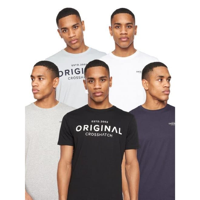 5 Pack of Wester Print T-Shirts