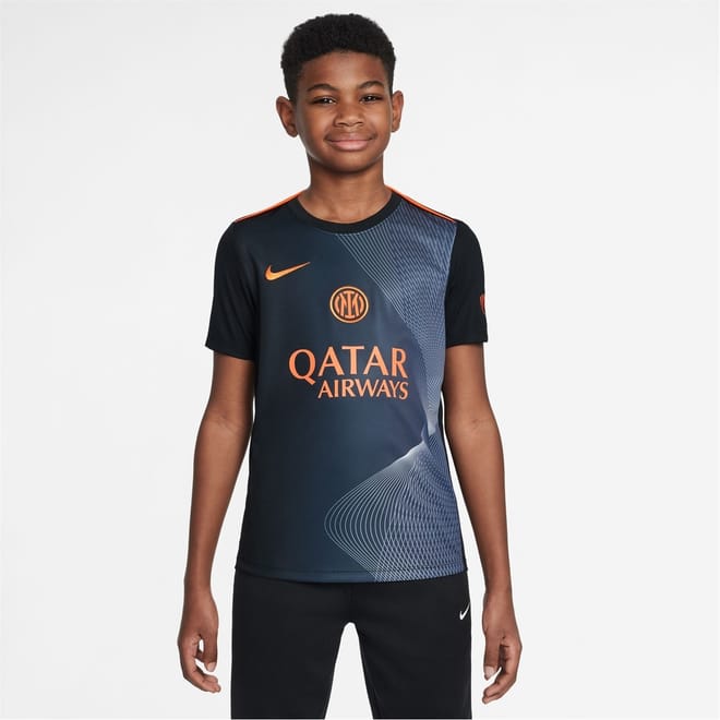 Inter Milan Pre Match Shirt 2025 2026 Juniors