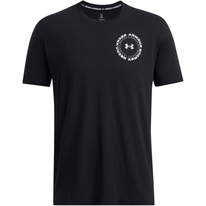 Mens Armour Ua M Radial Wm 60 40s Ss Gym Top