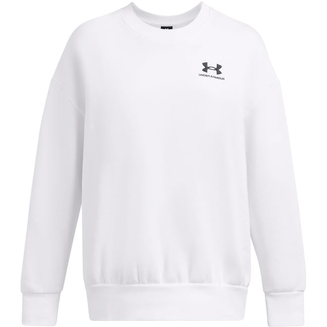 Womens Armour Essential Fleece Os Crew Sweatshirt