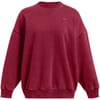 Icon Crew Neck Ribbed Collar Long Sleeve Sweatshirt