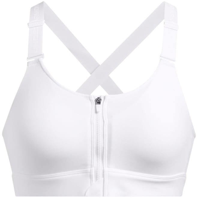Womens Armour Ua Infinity High Zip 2.0 Bra Impact Sports