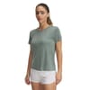 Womens Armour Ua Launch Camo Shortsleeve Running Top
