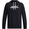 Mens Armour Ua Rival Fleece Txtr Cg Hoodie Hoody