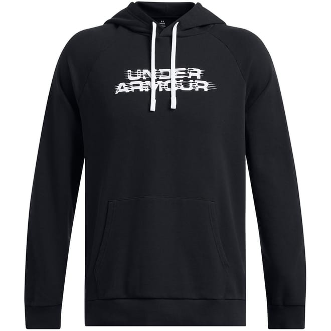 Mens Armour Ua Rival Fleece Txtr Cg Hoodie Hoody