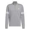 Mens 3 Stripe Zip Top