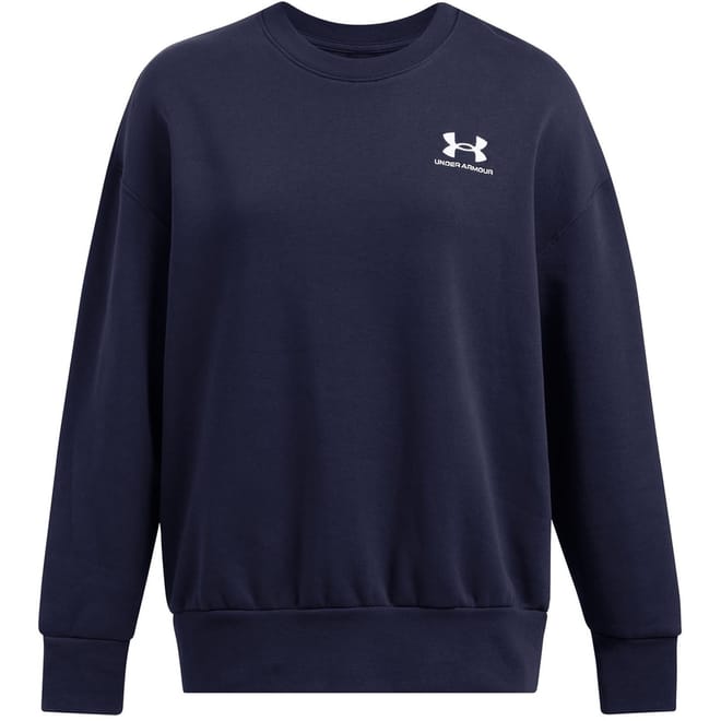 Womens Armour Essential Fleece Os Crew Sweatshirt