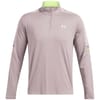 Tech Zip Neck Long Sleeve Raglan Sweatshirt