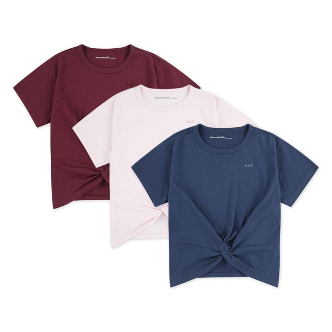 3 Pack Crew Neck Short Sleeve T-Shirt