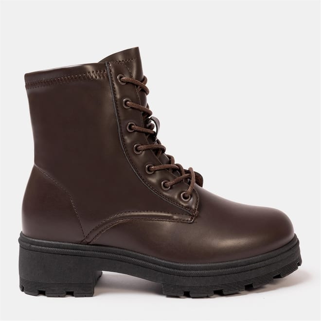 Womens Saw It First Biker Ankle Boots