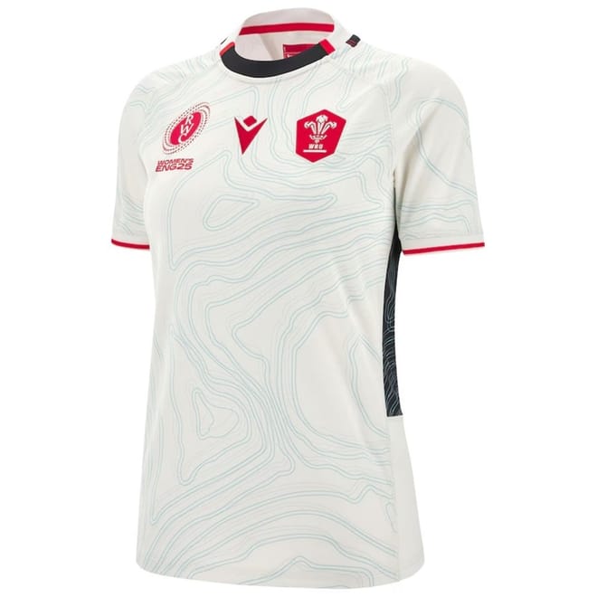 Womens Wales Rugby World Cup Away Shirt 2025