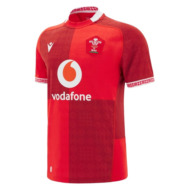 Wales Rugby Union Home Shirt 2025 Adults