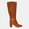 Kellie Knee High Block Heel Boots