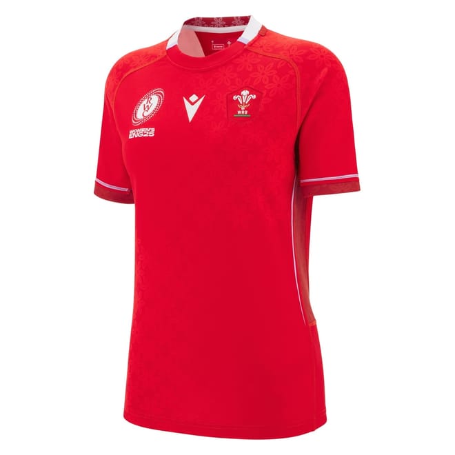 Wales Rugby World Cup Home Shirt 2025 Adults