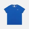 Crew Neck Ribbed Collar Short Sleeve T-Shirt