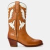 Polo Western Cowboy Boots with Block Heel