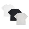 3 Pack Crew Neck Short Sleeve T-Shirt
