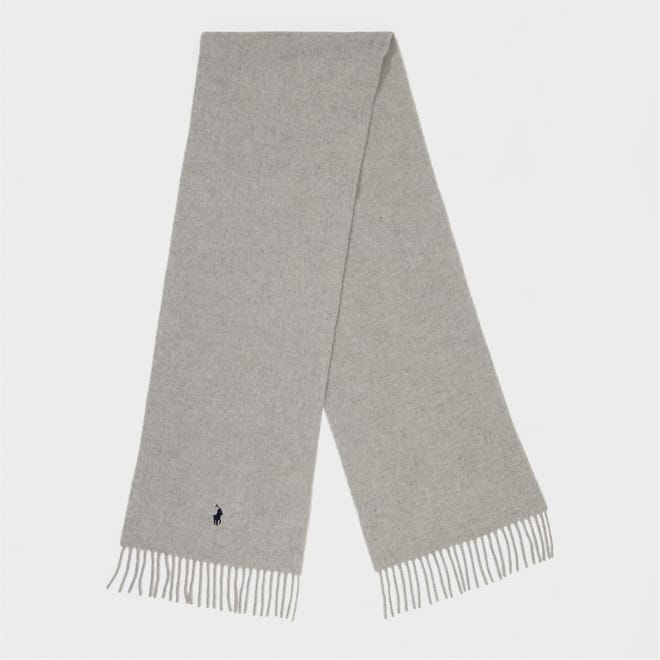 Solid Oblong Wool Scarf
