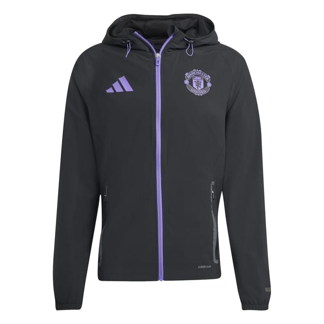 Mens Manchester United Travel Jacket 2025 2026