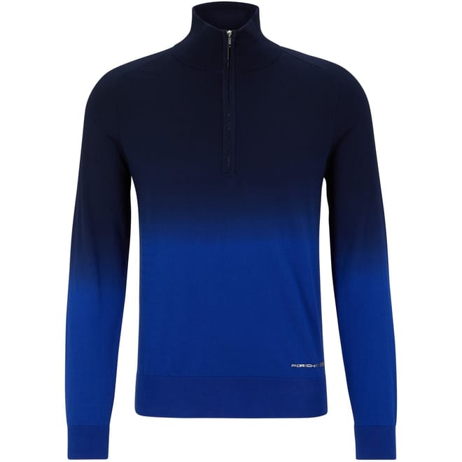 Funnel Neck Long Sleeve Regular Fit Sweater