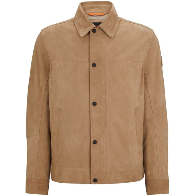 Jomister Solid Patterned Shirt Jacket