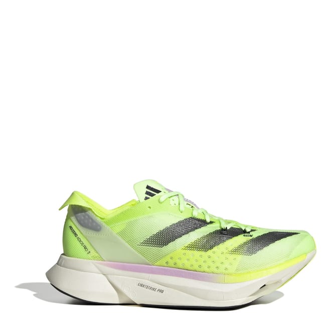 Adizero Adios Pro 3 Lace Up Road Running Sneakers