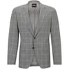 Plaid Lapel Collared Blazer