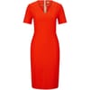 Damaisa V-Neck Short Sleeve Knee Length Dress