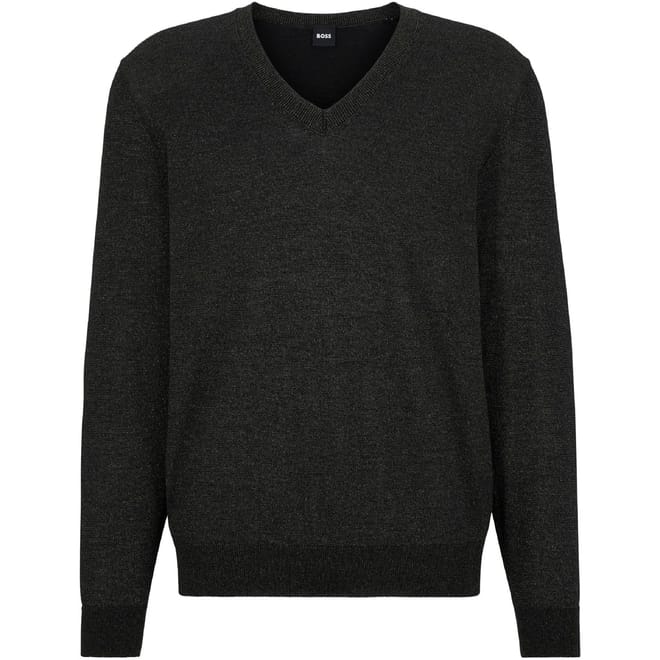 V-Neck Long Sleeve Regular Fit Sweater