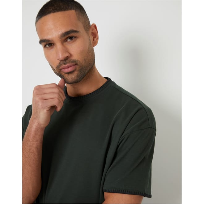 Crew Neck Short Sleeve Regular Fit T-Shirt