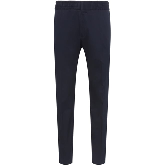 Howard214x Slim Solid Patterned Chinos