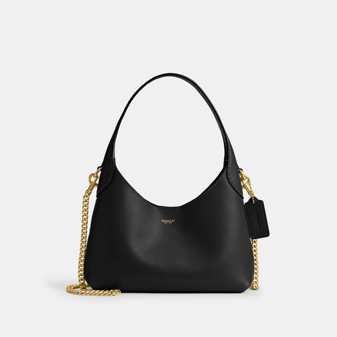 Brooklyn Crescent Shape Hobo Bag with Chain