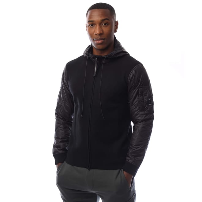 Extrafine Merino Wool Mixed Hoodie