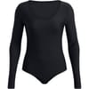 Vanish Scoop Neck Long Sleeve Bodysuit