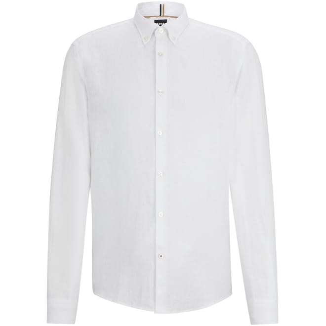 Liam Collared Neck Button Down Long Sleeve Shirt