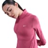 Womens Swift 1 4 Zip Running Top