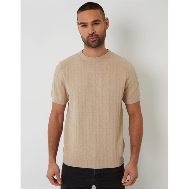Crew Neck Short Sleeve Regular Fit T-Shirt