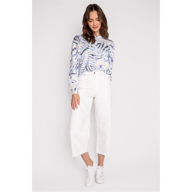 Salvage Peachy Party Pyjama Long Sleeve Top