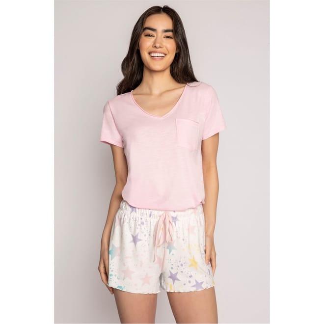 Salvage Pointelle Knit Shorts