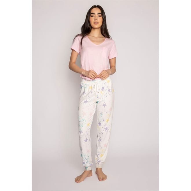 Salvage Drawstring Star Pant